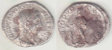 Rome 222-235 AD Septimus Alexander Denar (RIC.: 81.1) A002382